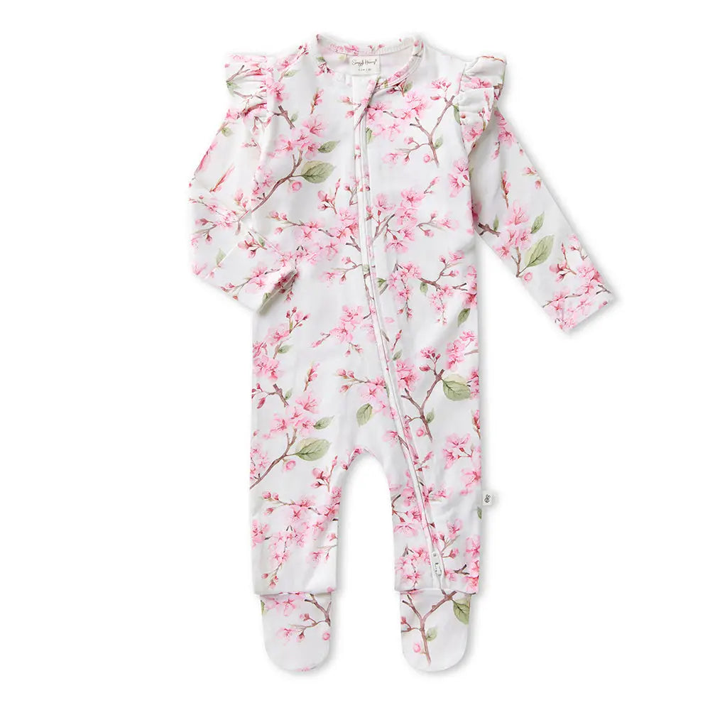 Baby Girl Sleeper Footie