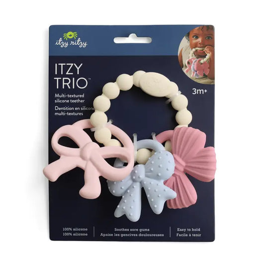 Baby Teether Silicone Bows