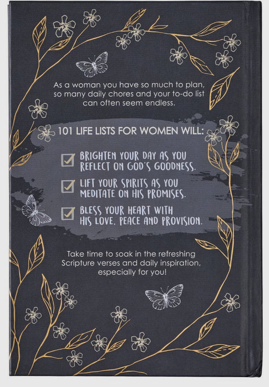 Life Lists For Women Gift Book