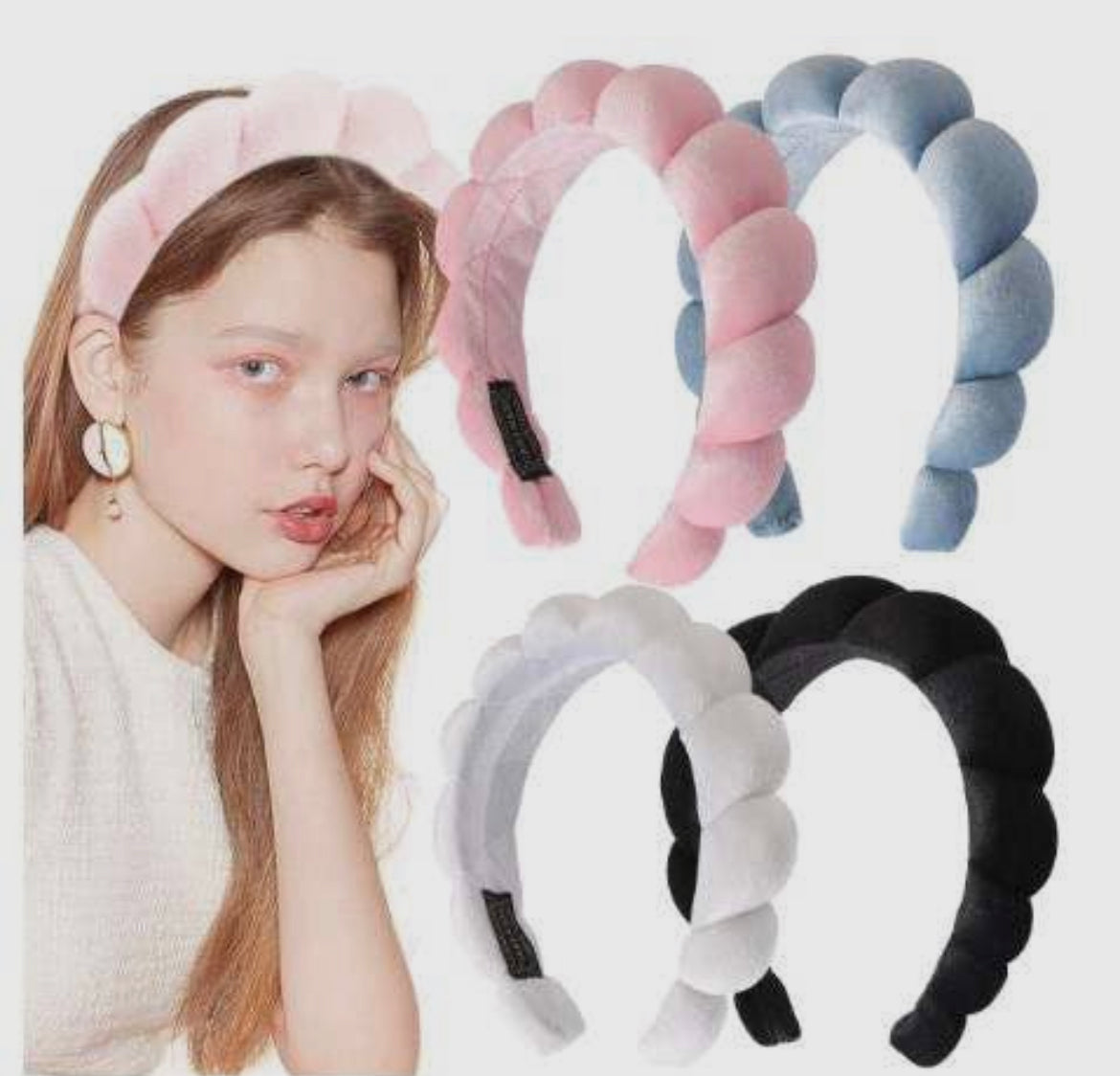 Tik Tok Spa Scallop Headband