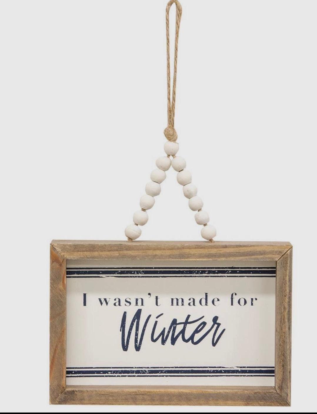 Winter Beaded Signs