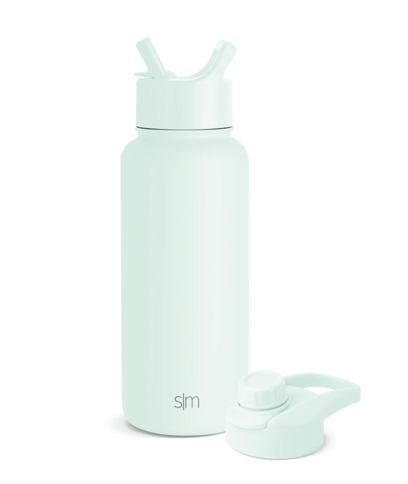 Summit Water Bottle with Straw Lid and Chug Lid