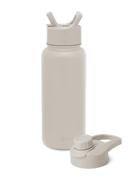 Summit Water Bottle with Straw Lid and Chug Lid