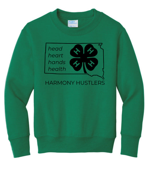 Harmony Hustlers Crewneck Youth and Adult