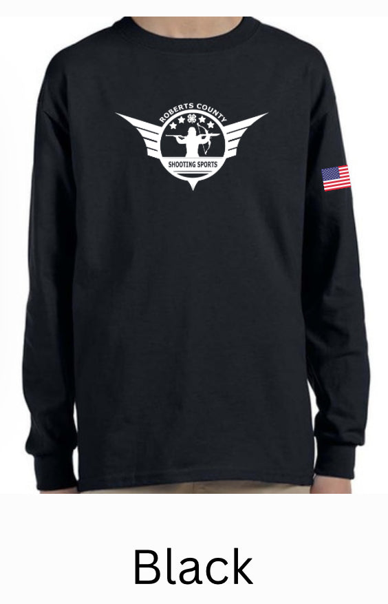 Roberts County Shooting Sports Youth  Long Sleeve Shirt