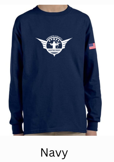 Roberts County Shooting Sports Youth  Long Sleeve Shirt