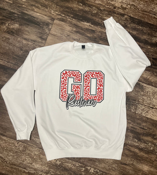 GO redmen in leopard Adult and Youth sizes