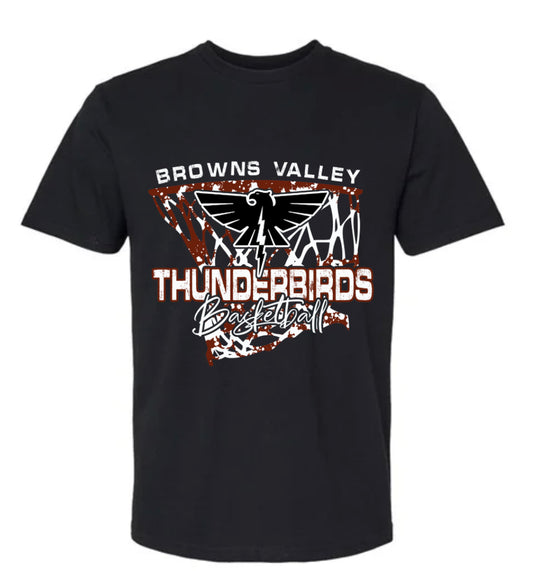 Browns Valley BBall Logo 2 T-Shirt