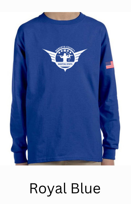 Roberts County Shooting Sports Youth  Long Sleeve Shirt