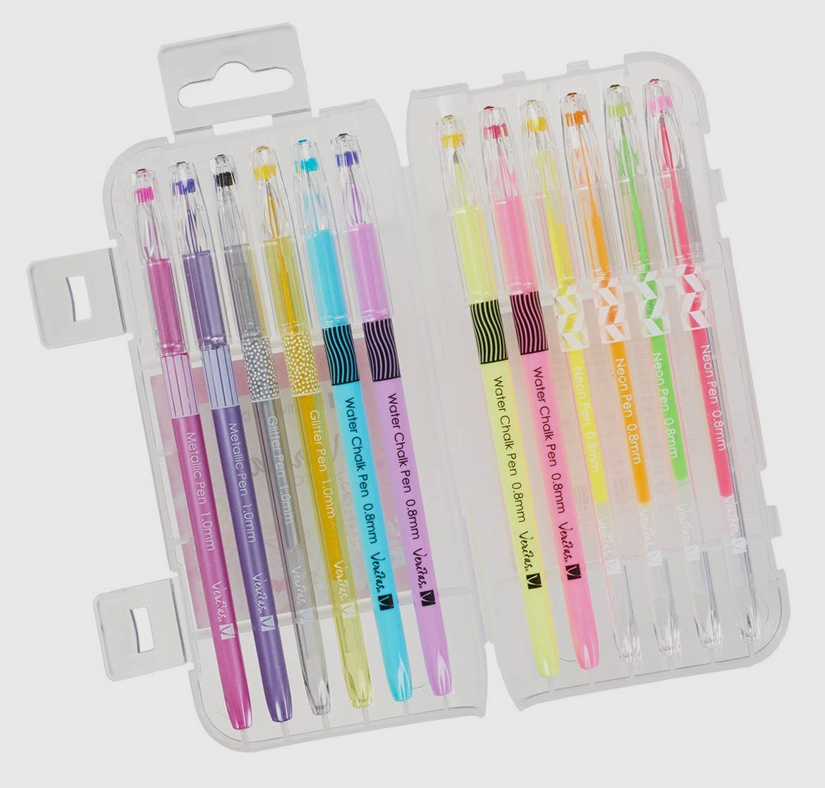 Assorted Gel Pen Set- 12 pc set