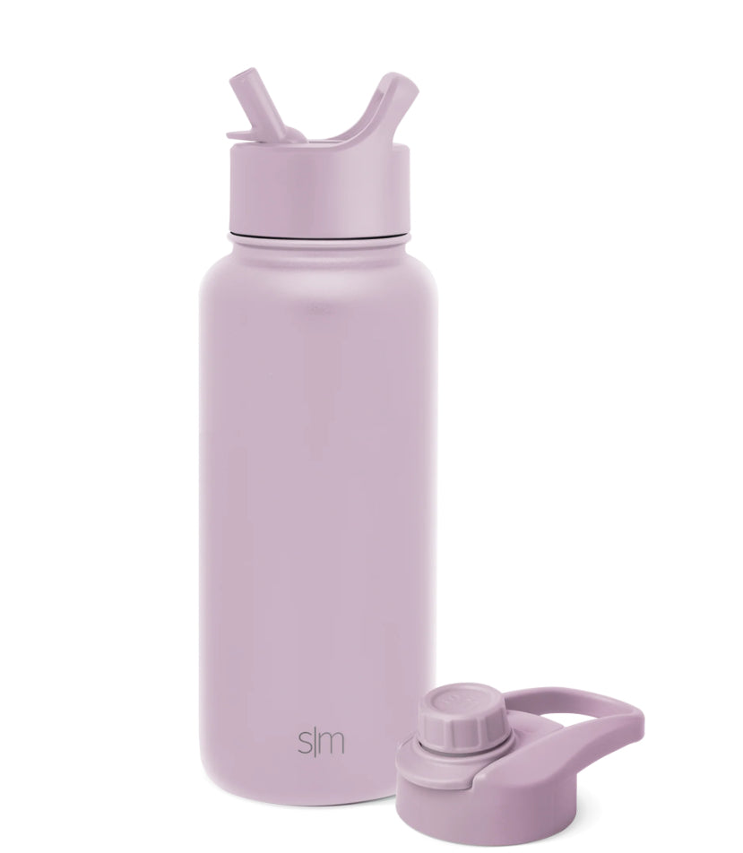 Summit Water Bottle with Straw Lid and Chug Lid