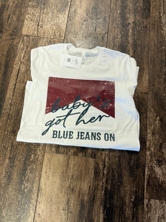 Baby’s got her Blue Jeans on
