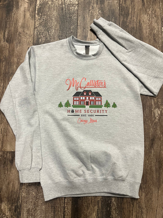 McCallister Home Security- Crewneck