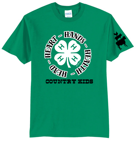 Sisseton 4H Port & Company Kelly Green Tee