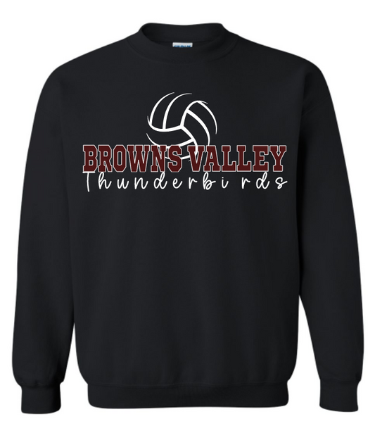 Browns Valley Gildan Heavy Blend 50/50 Sweatshirt Volleyball