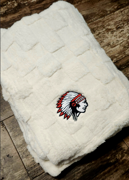 Super Soft Embroidered Chieftain Blanket