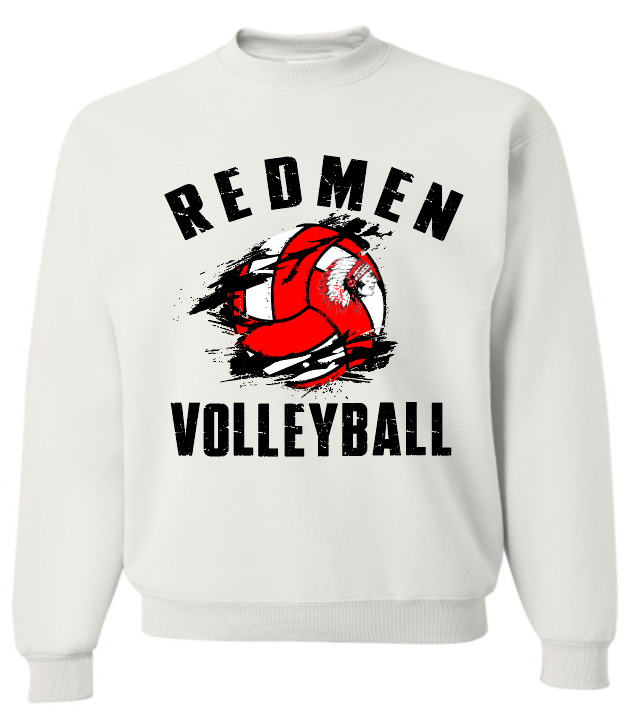 Redmen Volleyball 2024 Team Crewneck