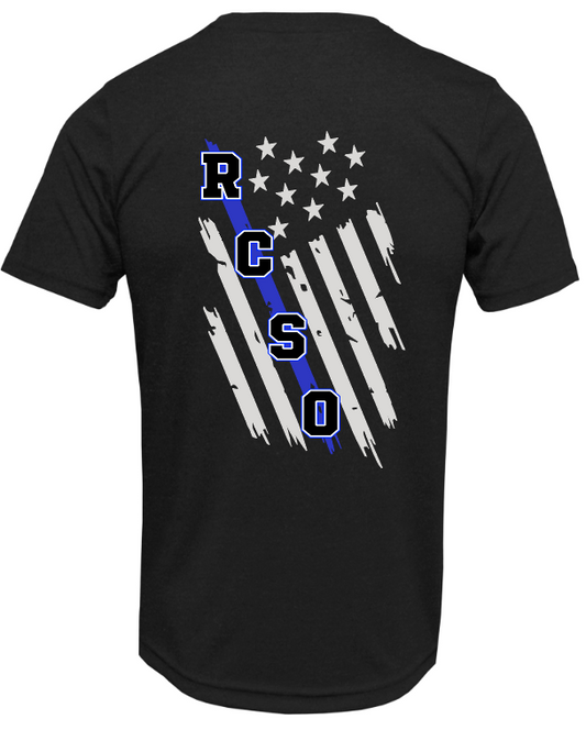 RCSO Flag on Back BAW Tee and Long Sleeve