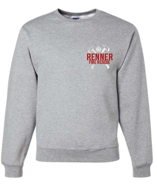 Renner Fire Jerzees Crewneck Sweatshirt