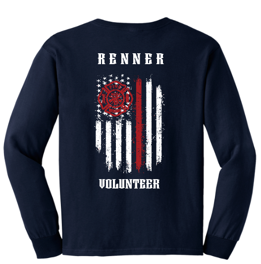 Renner Fire Gildan Ultra Cotton Long Sleeve