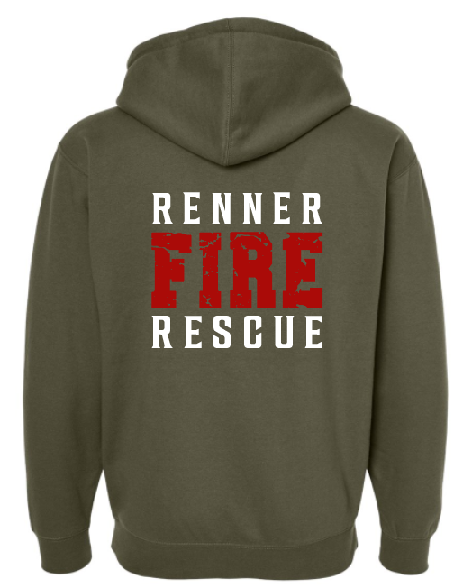 Renner Fire Full Zip Independent Trading Co. LOGO 2