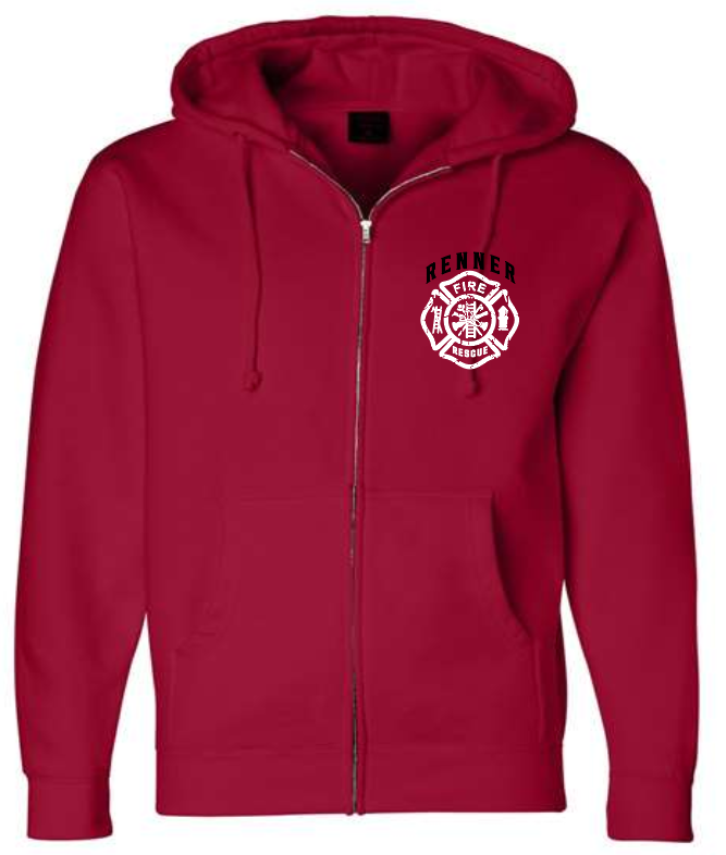 Renner Fire Full Zip Independent Trading Co. LOGO 2