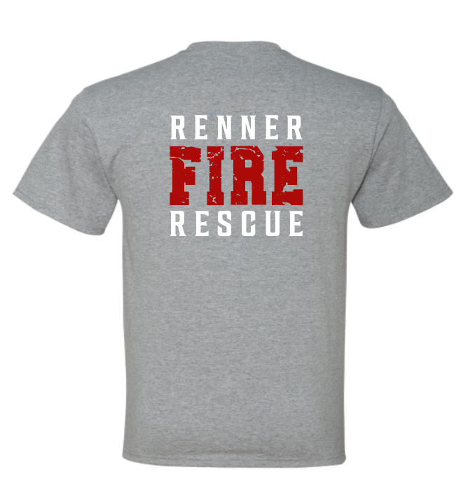 Renner Fire Jerzees Dri Power Tee LOGO 2