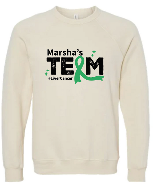 Marsha's Team Bella Canvas Unisex Crewneck