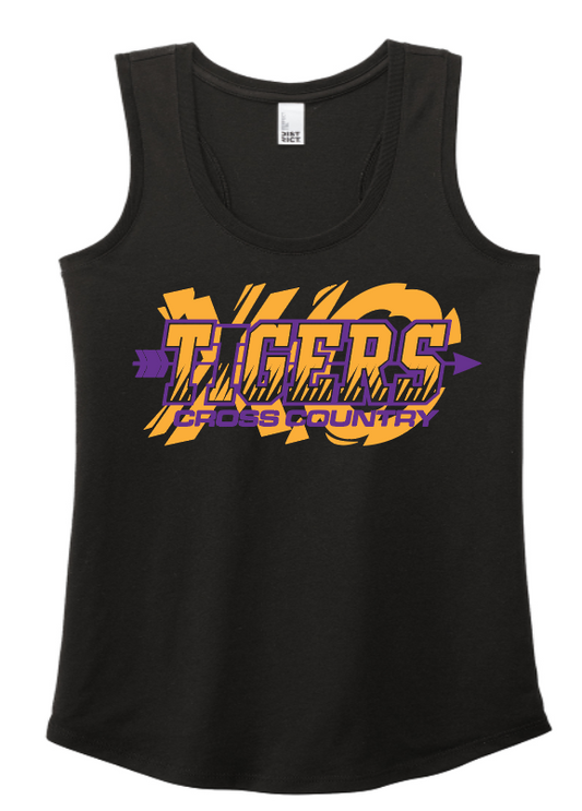 District Perfect Tri Racerback Tank