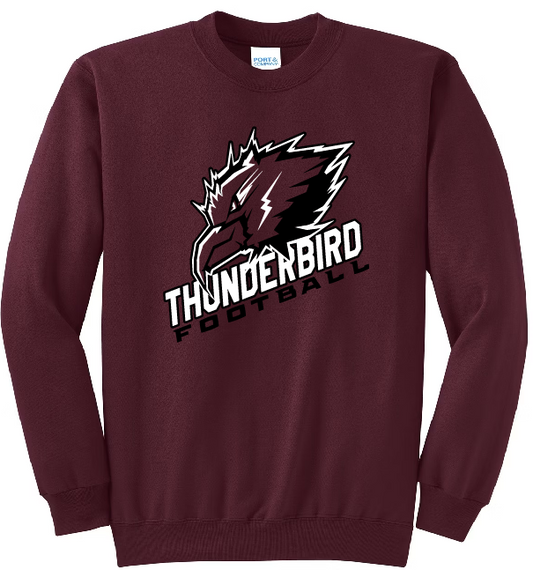 BV Football Port & Co Core Fleece Crewneck