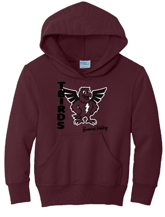 BV Port & Co™ Youth Core Fleece Pullover Hooded Sweatshirt