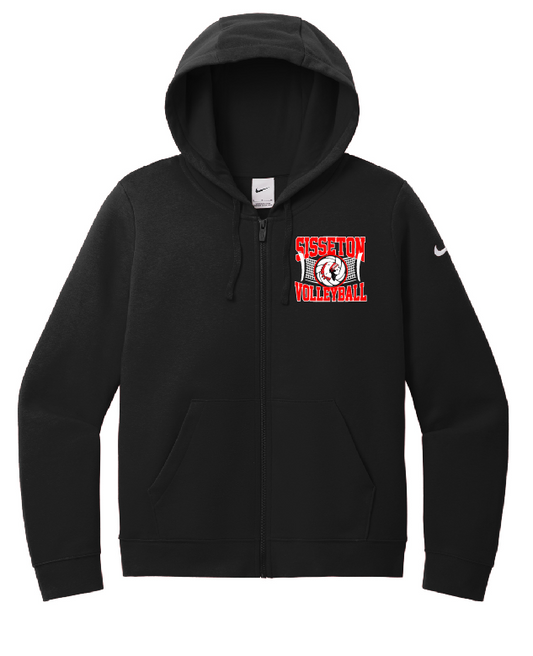 Nike Club Fleece Sleeve Swoosh Full-Zip Hoodie