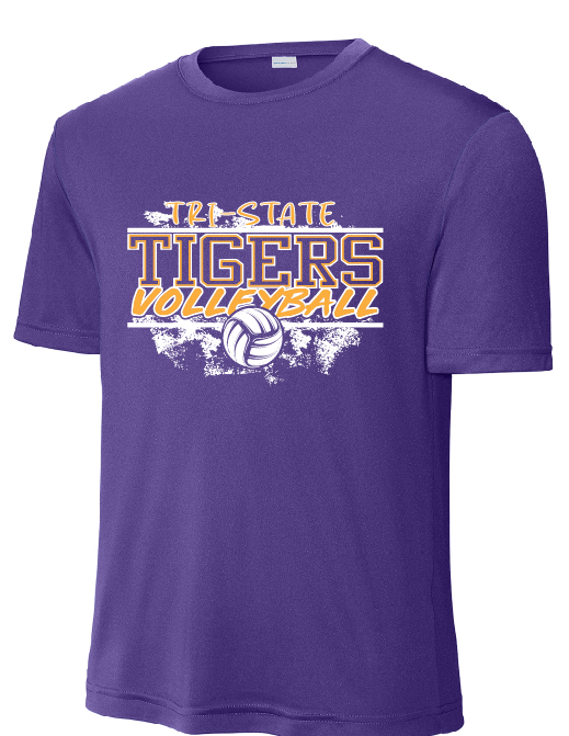 Sport Tek Posi Charge Competitor T-Shirt Purple