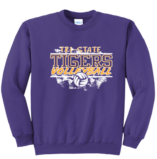Port & Co™ Core Fleece Crewneck  Purple