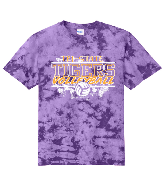 Port & Co™ Tie Dye Purple PC145