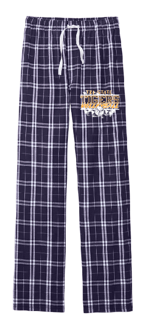 District® Flannel Plaid Pant Purple and White