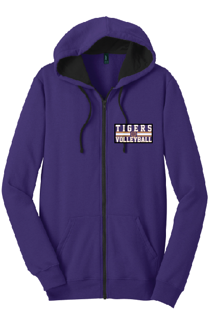 Tigers VB Players Full-Zip