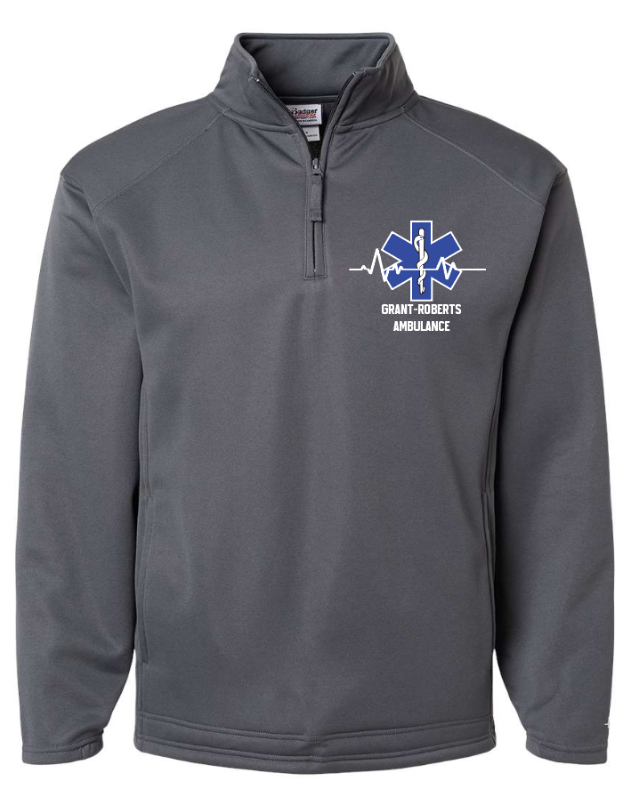 Mens Badger Performance Quarter Zip 1480