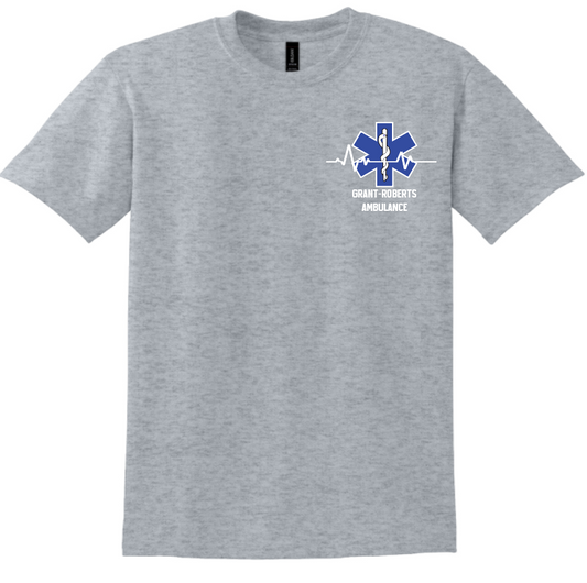 Gildan G800 Adult 50/50 T-Shirt Sport Gray