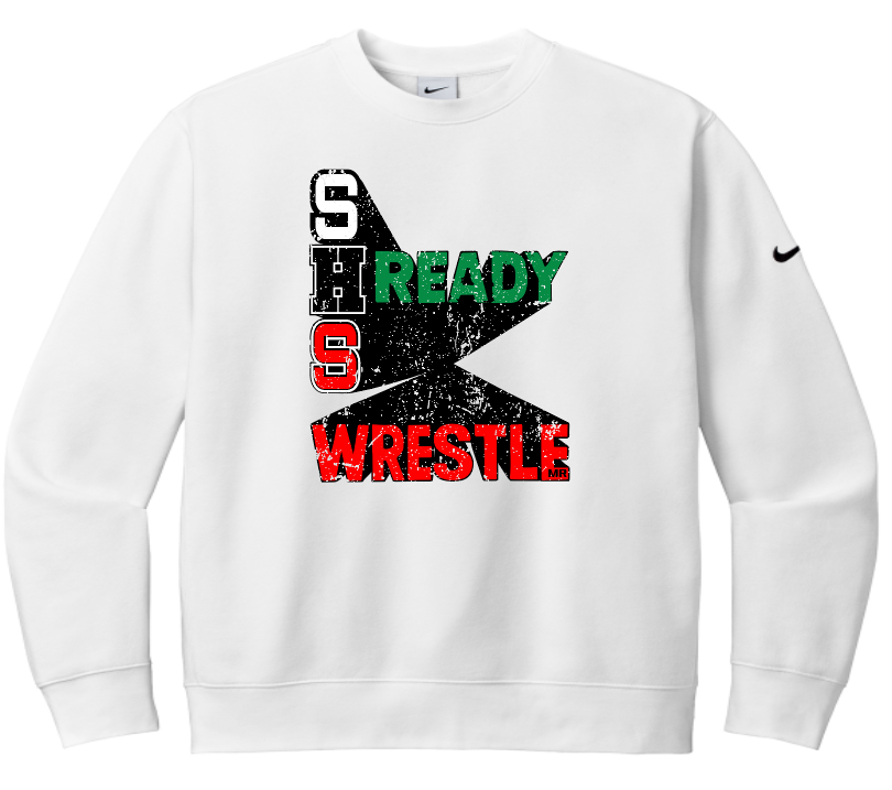 Nike Club Fleece Sleeve Swoosh Crew NKFD9863