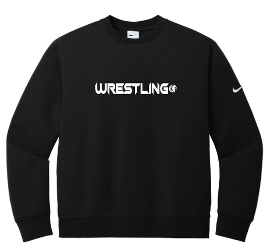 Nike Club Fleece Sleeve Swoosh Crew NKFD9863