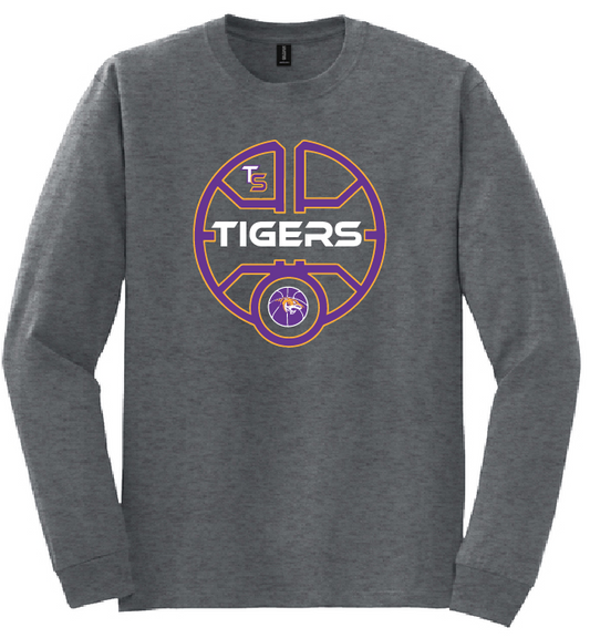 Gildan® DryBlend® 50 Cotton/50 Poly Long Sleeve 8400 Basketball
