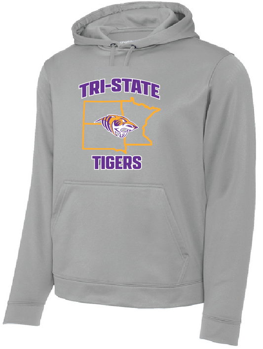 Sport-Tek® Sport-Wick® Fleece Hooded Pullover F244 Tristate