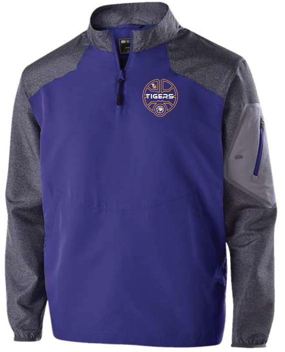Holloway Men's Raider Quarter-Zip Jacket Short & Long Sleeve Basketball