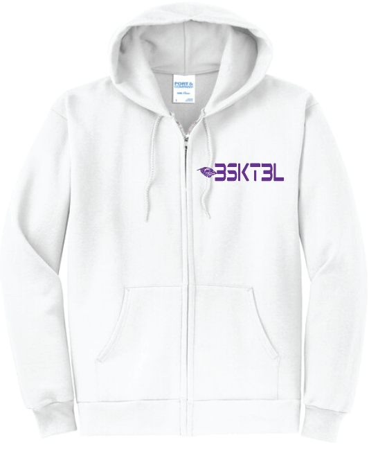 Port & Co™ Core Fleece Full-Zip Hooded Sweatshirt PC78ZH Logo 2