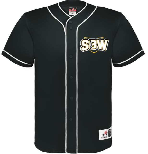 Alleson Athletic Diamond Full-Button Baseball Jersey Youth & Adult