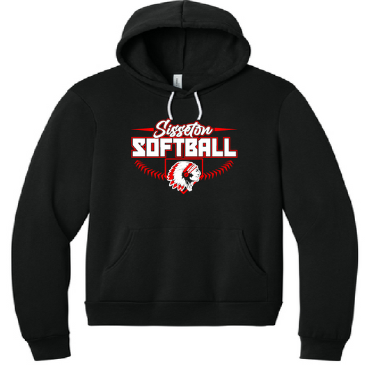 BELLA+CANVAS® Unisex Sponge Fleece Pullover Hoodie BC3719 Youth & Adult