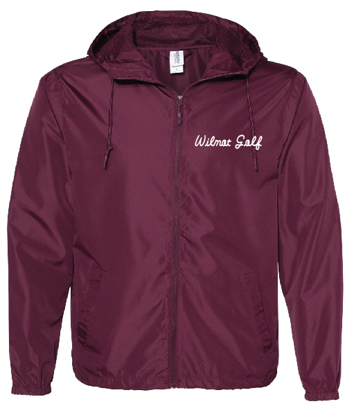Embroidered Independent Trading Co. Men's Lightweight Windbreaker Full-Zip Jacket - EXP54LWZ