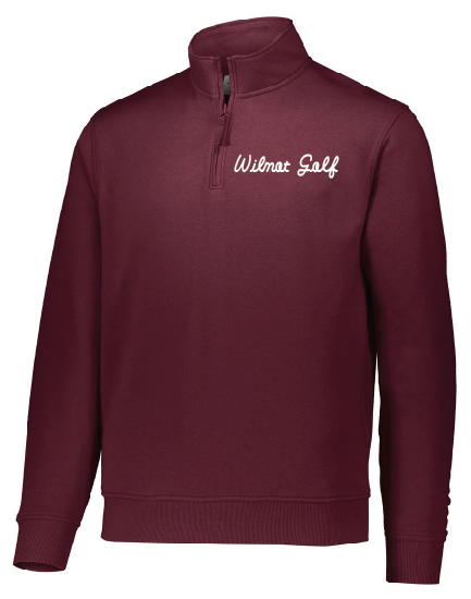 Embroidered Augusta Sportswear Men's 60/40 Quarter-Zip Pullover Titleist Font- 5422
