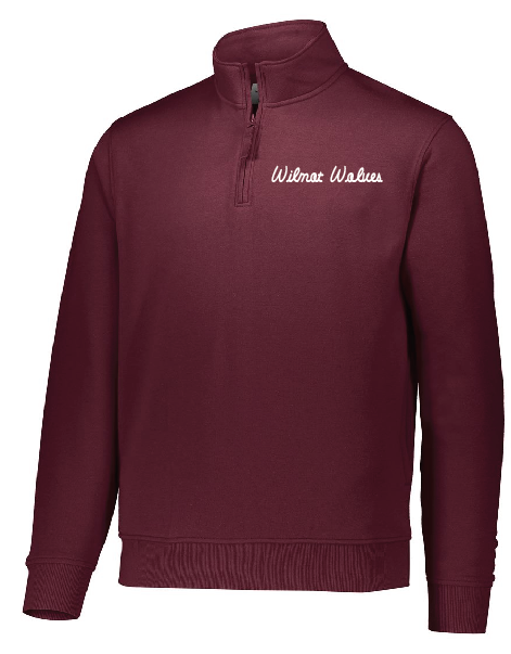 Embroidered Augusta Sportswear Men's 60/40 Quarter-Zip Pullover Titleist Font- 5422
